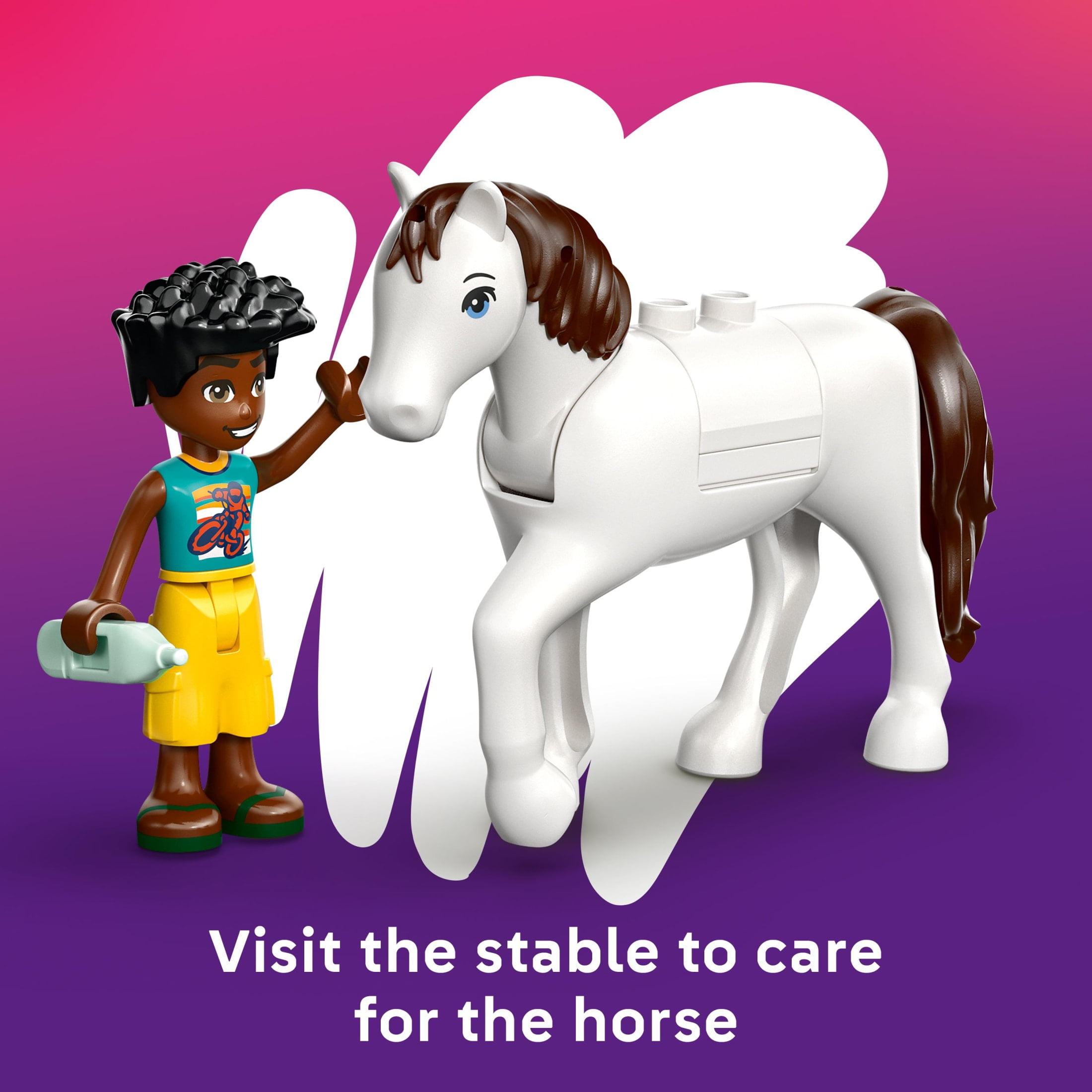 LEGO Friends Animal Vet Clinic Building Toy for Girls & Boys - Pretend Play Set for Preschool Kids, Ages 4+ - W/Valeria & Zac Minidolls, 5 Toy Pets, & Accessories - Gift Idea for Birthdays - 42696