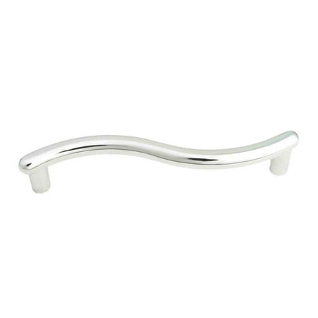 3 4 In Satin Nickel S Shaped Cabinet Pull Satin Nickel S Shaped Cabinet Pull
