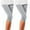 Gray, variant on Womens Leggings Women Comfortable Thigh Slimmer Slip Elasticity Cropped Pleated Pants