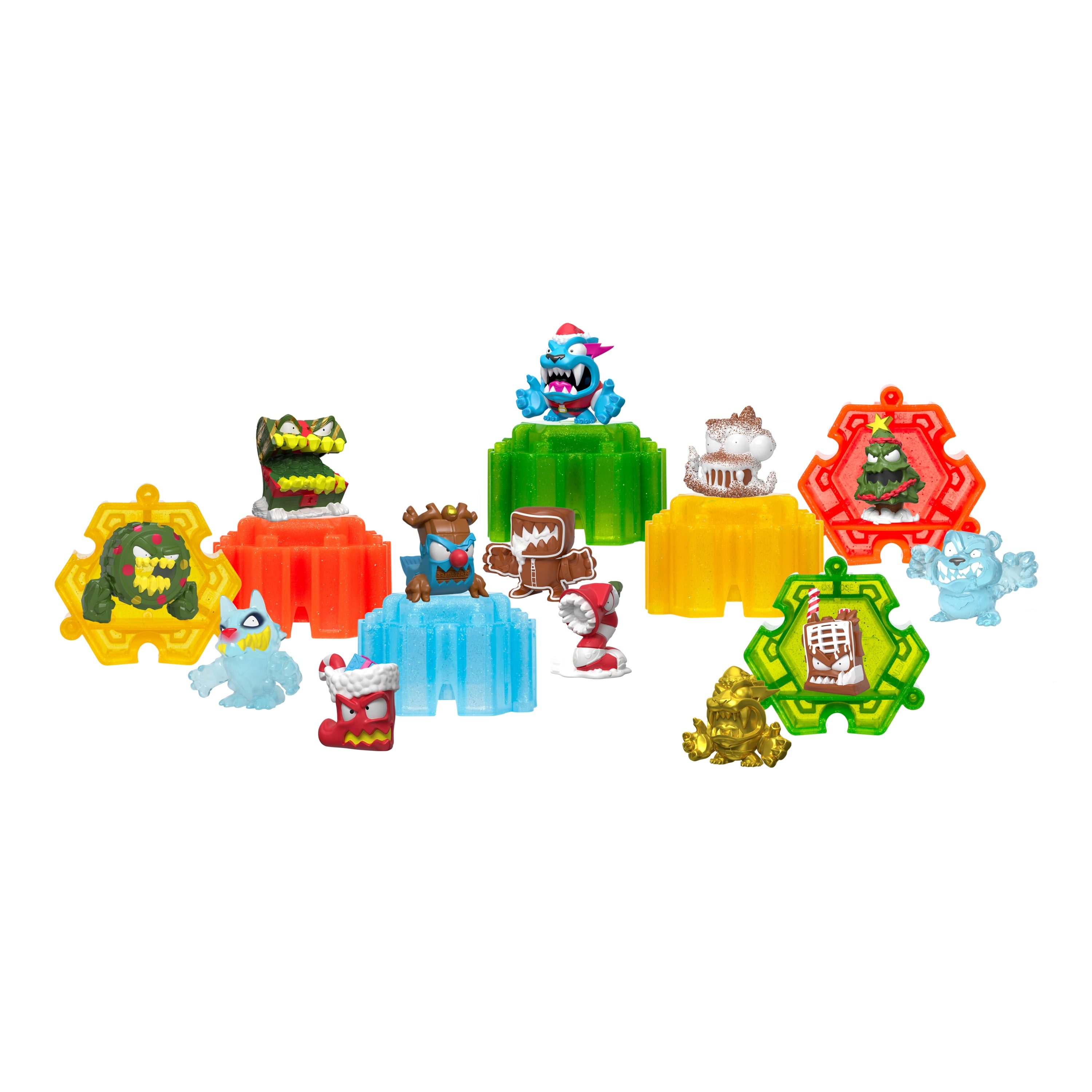 Celebrate the Holiday Season with Mr. Beast Hyper Fusion Advent Calendar with Exclusive Themed Action Figures, Ages 5+