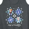 thumbnail image 3 of Disney Frozen 2 - Magic Of Snowflake - Women's Racerback Tank Top, 3 of 5