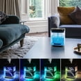 thumbnail image 5 of Humidificador ultrasónico portátil de 1000 ml, color negro, con USB, pequeño, con apagado automático y luz nocturna, silencioso, ideal para habitaciones, oficinas y viajes., 5 of 5