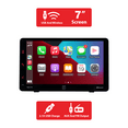 thumbnail image 4 of Dual Electronics 7" Touchscreen Portable Dash Mount Car Stereo Receiver with Wireless Apple CarPlay & Android Auto – Bluetooth, USB – DMD7W (New), 4 of 10