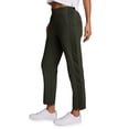 thumbnail image 4 of RBX Active Women's Ribbed Side Woven Ankle Pant With Pockets, 4 of 5