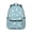 Unicorn and Heart, variant on Unicorn and Narwhal Blue Pattern Backpack for School, Cute School Bag with Adjustable Shoulder Straps and Padded Back, 15.3"x11"x7.1"