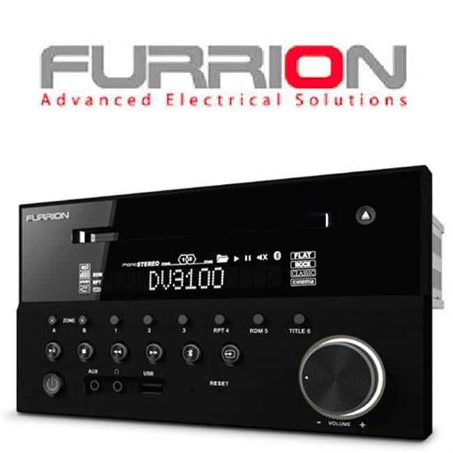 wall mounted stereo with bluetooth