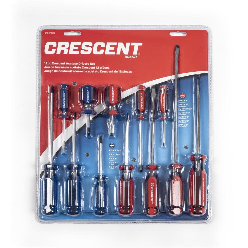 Crescent Assorted Assorted Screwdriver 12 pc. - Walmart.com Crescent Assorted Assorted Screwdriver 12 pc. - Walmart.com