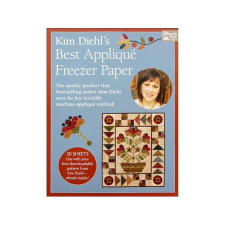 TPPP156 Tpp Kdiehl Best Applique Freezer Paper 8.5x11 30Pc Kdiehl Best Freezer Paper, That patchwork place foundation papers Kim Diehl's best.., By Taunton