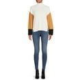 thumbnail image 5 of Time and Tru Women's High Rise Curvy Skinny Jeans, Available in Regular and Short Inseams, Sizes 0-22, 5 of 6