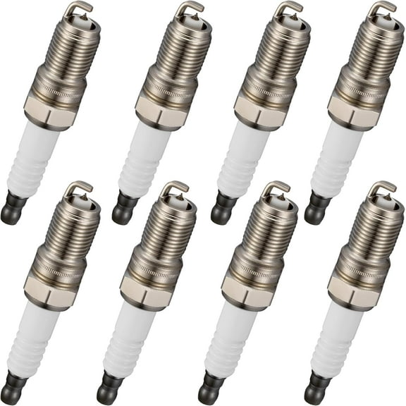 BDFHYK 9602 Iridium Spark Plugs Compatible with Buick Regal for Cadillac Escalade for Chevy Express Silverado Suburban for GMC Sierra Yukon 1.6L 3.3L 5.6L 6.0L L4 V6 V8 Engine HR8LII33U, Set of 8