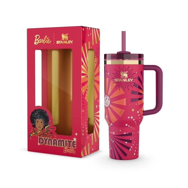 Botella de agua Stanley x Barbie™ '80s Dynamite Quencher 1.2 L