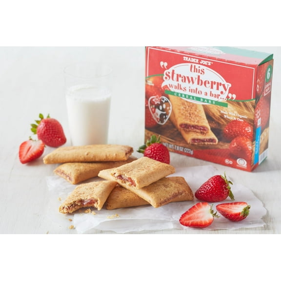 Pack of 2 - TJs This Strawberry Walks into a Bar Cereal Bars 7.8 Oz