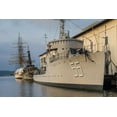 thumbnail image 2 of Bibikow, Walter 24x17 Black Ornate Wood Framed with Double Matting Museum Art Print Titled - Southern Sweden-Karlskrona-Marinmuseum-marine museum-naval vessels, 2 of 4