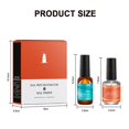 CENGZISHU Nail Nail Strengthener & Base Coat Set Moisturizes Dry Nails