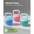 thumbnail image 7 of Soft Kettlebell - Cushioned Impact-Resistant Base and Anti-Slip, Kettle bell Anti-Slip Grip Weight for Home Workouts, Safe Strength Training Kettlebells Sets for Women & Men, With Non-slip Gloves, 7 of 7
