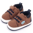 thumbnail image 2 of Baby Boys Girls Shoes Canvas Toddler Sneakers Anti-Slip Infant First Walkers 0-18 Months, 2 of 5