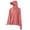 Red, variant on UPF Sun Protection Hooded Jacket for Women, Wide Brim Full Zip, Breathable Nylon Lightweight Coat with Pockets, 1 Piece, M-XXXXL, Plus Size Friendly