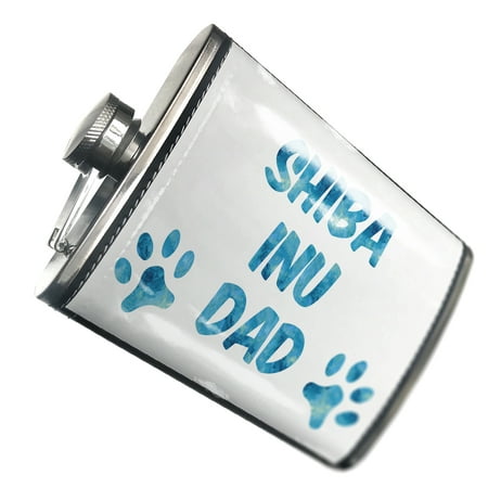

NEONBLOND Flask Dog & Cat Dad Shiba Inu