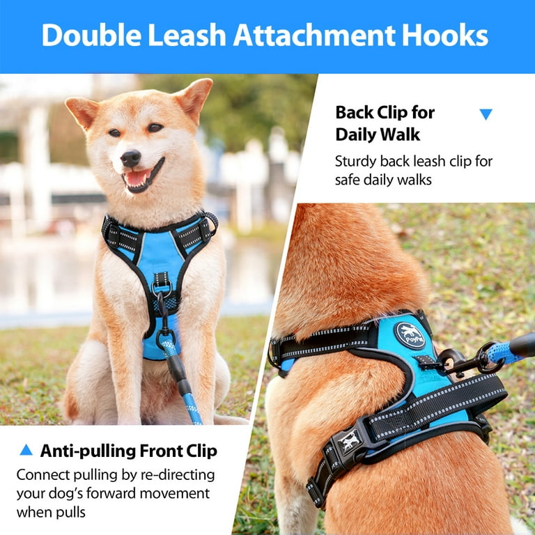 Best Dog Front Connect Dog Harness PoyPet Dog Harness No Pull