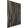 thumbnail image 2 of Ekena Millwork 19 5/8"W x 19 5/8"H Jackson EnduraWall Decorative 3D Wall Panel, Universal Aged Metallic Weathered Steel (Covers 2.67 Sq. Ft.), 2 of 6