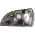 thumbnail image 2 of For Buick Roadmaster 1991 92 93 94 95 1996 Side Marker Light Driver Side | w/ Corner Light | Clear And Amber Lens | Replacement For GM2520120 | 5976555, 2 of 6