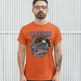 thumbnail image 3 of Tee Hunt Freedom Is Never Free T-shirt U.S. Veteran Armed Forces Military Men's Tee, Orange, 4X-Large, 3 of 5