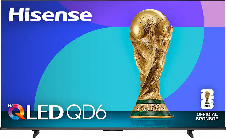 Hisense 75-Inch Class QD6 Series QLED 4K UHD Smart Fire TV