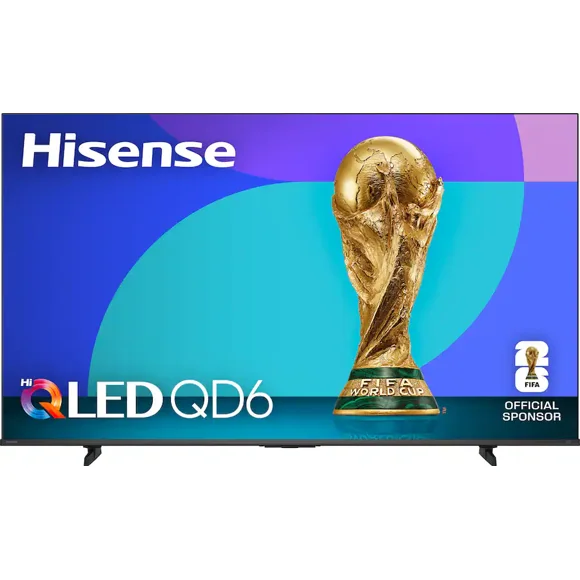 Hisense 75-Inch Class QD6 Series QLED 4K UHD Smart Fire TV