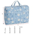 thumbnail image 4 of Quilt Storage Bag with Double Zipper and Reinforced Handle for Clothes, Blankets, Moving and Travel, 4 of 9