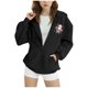 thumbnail image 2 of Sudadera deportiva informal con estampado degradado para niños y niñas, cuello redondo, manga larga, poliéster, 2 of 6