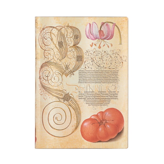 Paperblanks | Lily & Tomato | Mira Botanica | Softcover Flexi | Midi | Lined | 176 Pg | 100 GSM (Diary)