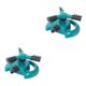 thumbnail image 1 of Bearachild Rociadores de jardín automáticos de 360 ​​grados, riego de césped, boquilla rotativa, sistema de rociador de agua giratorio, herramienta Verde 2piezas Bearachild CBP077298, 1 of 6