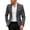 Gray#blazers for men 2026, variant on JPVDPA Mens Blazers Wrinkle Free Sport Coat Business Casual Men's One Button Slim Fit Blazer Lightweight Suit Jacket Sky Blue S