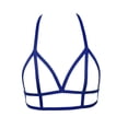 thumbnail image 1 of Brassiere Material Premium Cupsess Lencería Firfieza Apasionada Misterioso Dulce Regalo Ambiente romántico Moda Cupless Bras RoyalBlue sidaley XX000635-05, 1 of 6