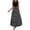 Gray, variant on WTOBBY Women's Floral Print High Waist Fashionable Elegant Sleeveless Dress for Evening Parties and Special Occasions with Chic Design,Black L