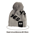 thumbnail image 2 of Winter Cable Knitted Pom Beanie Hat,Kids Hat, 2 of 5