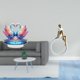 thumbnail image 2 of Escultura de cisne, estatua de cisne, adorno de resina, figura de ganso, coleccionable, decoración para niña, artesanía elegante, adecuada para decora, 2 of 8