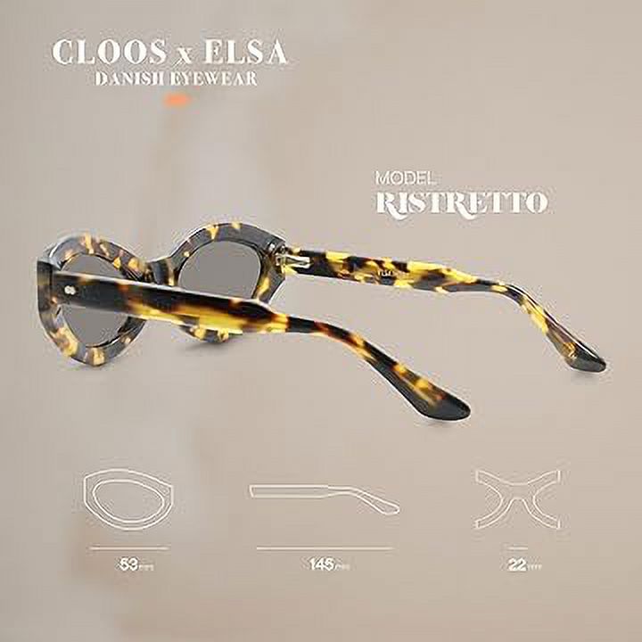 Christopher Cloos x Elsa Hosk Round Vintage Polarized  display picture 1