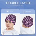 thumbnail image 6 of Honeii Skull Flower Print Kids Knit Beanie Watch Hat ,Knit Cap for Boys and Girls, 6 of 7