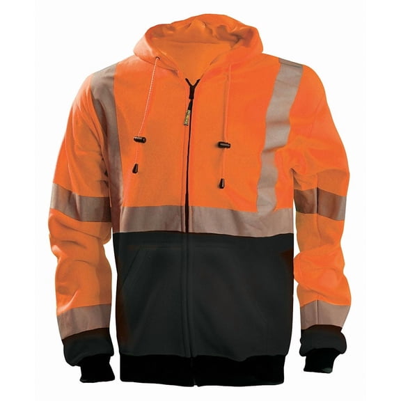 Occunomix Hooded Sweatshirt,S,ANSI Class 3