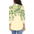 thumbnail image 4 of Cilsoka Fall Winter Shirts Women Trendy Classy Tops Cute Tops for Women Crop Womens Tunic Tops Work Blouses for Women Button up My Orders past Orders, 4 of 5