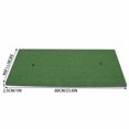 thumbnail image 3 of Herwey Training Golf Mat,Portable Golf Mat Grass Pad Skill Tool Training Practicing 60*30cm,Golf Mat, 3 of 8