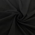 thumbnail image 4 of 2-Pack Fitted 24 Inch Black Round Tablecloth Cocktail Table Topper Spandex Folding Bar Table Cover Elastic Stretch Tablecloths, 4 of 7
