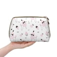 thumbnail image 4 of Xecao Cute Poodle Dog Print Fashion Makeup PVC Bag Large Capacity Travel Cosmetic Bag for Women Organizer Toiletry Clutch, 4 of 8