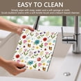 thumbnail image 4 of Placemat, Pioneer Flower Floral Print Pattern Place Mats Table Mat Set Of 2, PVC Washable Placemats for Party Kitchen Dining Decoration, 18x12 Inch, Fade Resistant, 4 of 6
