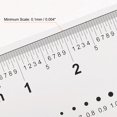 thumbnail image 4 of Unique Bargains Flexible Ruler 4 Inch 0.1mm Scale PET Plastic Covered Thickened Film Straight Ruler, 4 of 6