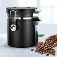 thumbnail image 3 of BLEEUS 40/50/60 Oz Coffee Canister Sealed Food Organizer For Dry Food Home Supplies (Black 1500Ml), 3 of 6