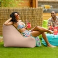 thumbnail image 3 of Jaxx Ponce Outdoor Bean Bag Chair - Weather Resistant Patio and Poolside Lounge Seating, Petal, 3 of 5