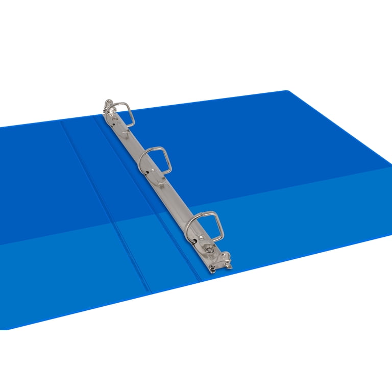 Pen+Gear 1 Inch Durable Binder, Blue photo 4