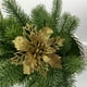 thumbnail image 4 of Fiudx Floral Navideño, Plástico Brillante, Elegante Decoración para Árbol, Corona Festiva, Adorno para Caja de Regalo, Ideal para Fiestas En Casa, Ideal para Los Amantes de Las Fiestas. Incluye 12 Pi, 4 of 5
